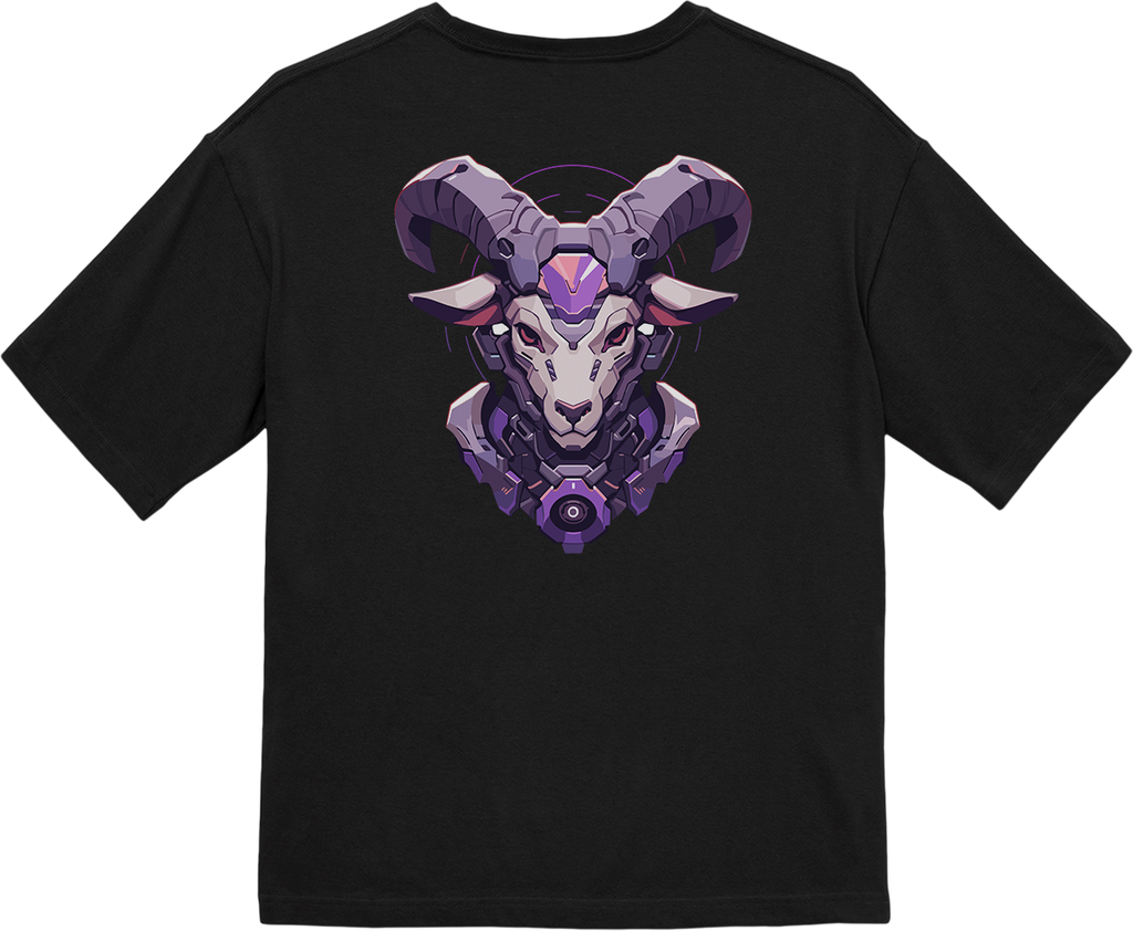100%纯棉超大T恤 | Mascot-Goat-015