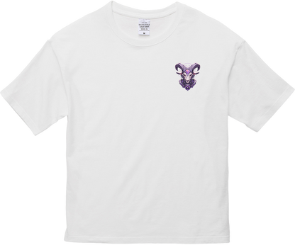 100% Cotton Oversized Tee | Mascot-Goat-015