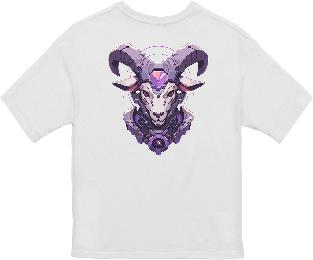 100%纯棉超大T恤 | Mascot-Goat-015