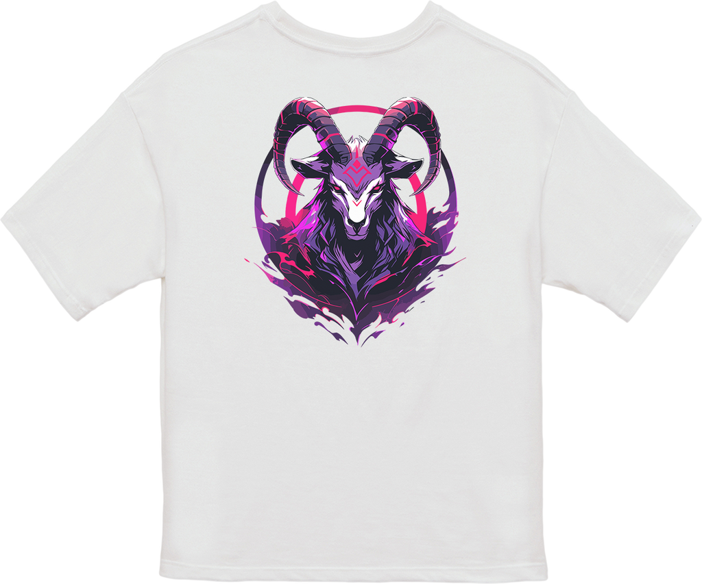 100%纯棉超大T恤 | Mascot-Goat-016