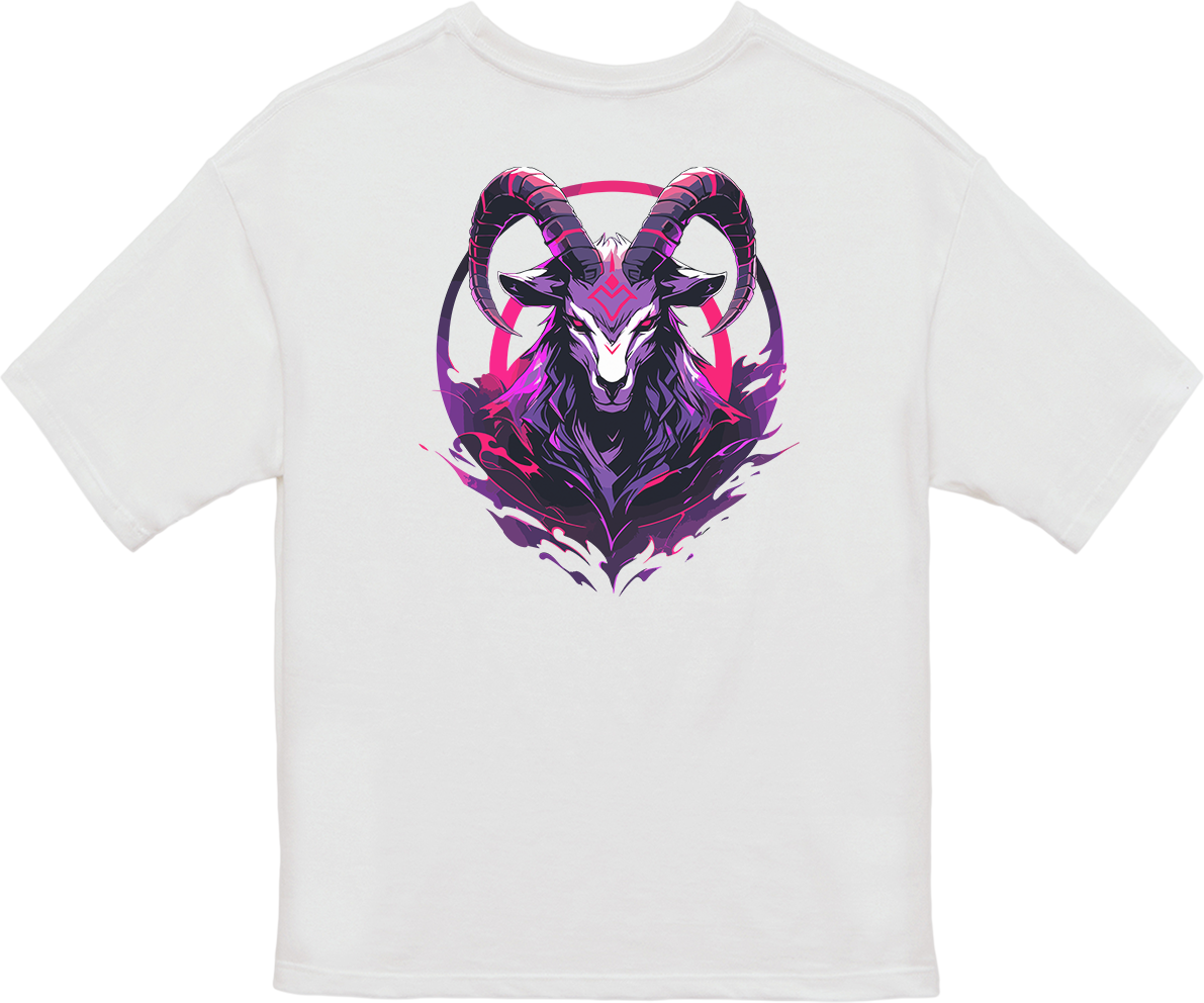 100%纯棉超大T恤 | Mascot-Goat-016