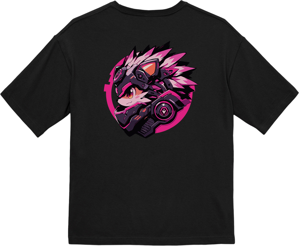 100%纯棉超大T恤 | Mascot-Hedgehog-001