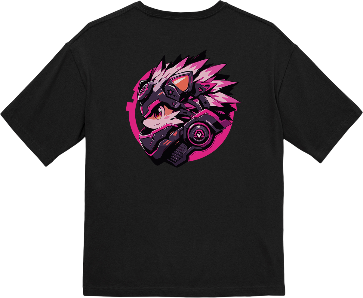 100%纯棉超大T恤 | Mascot-Hedgehog-001
