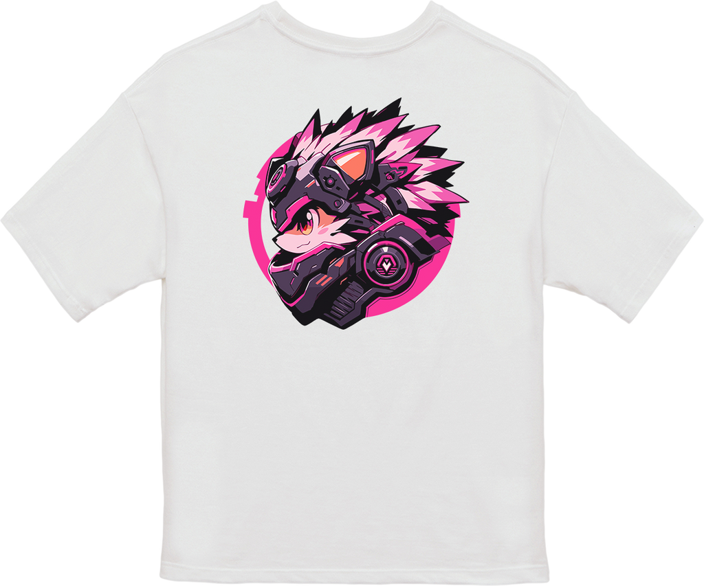 100%纯棉超大T恤 | Mascot-Hedgehog-001