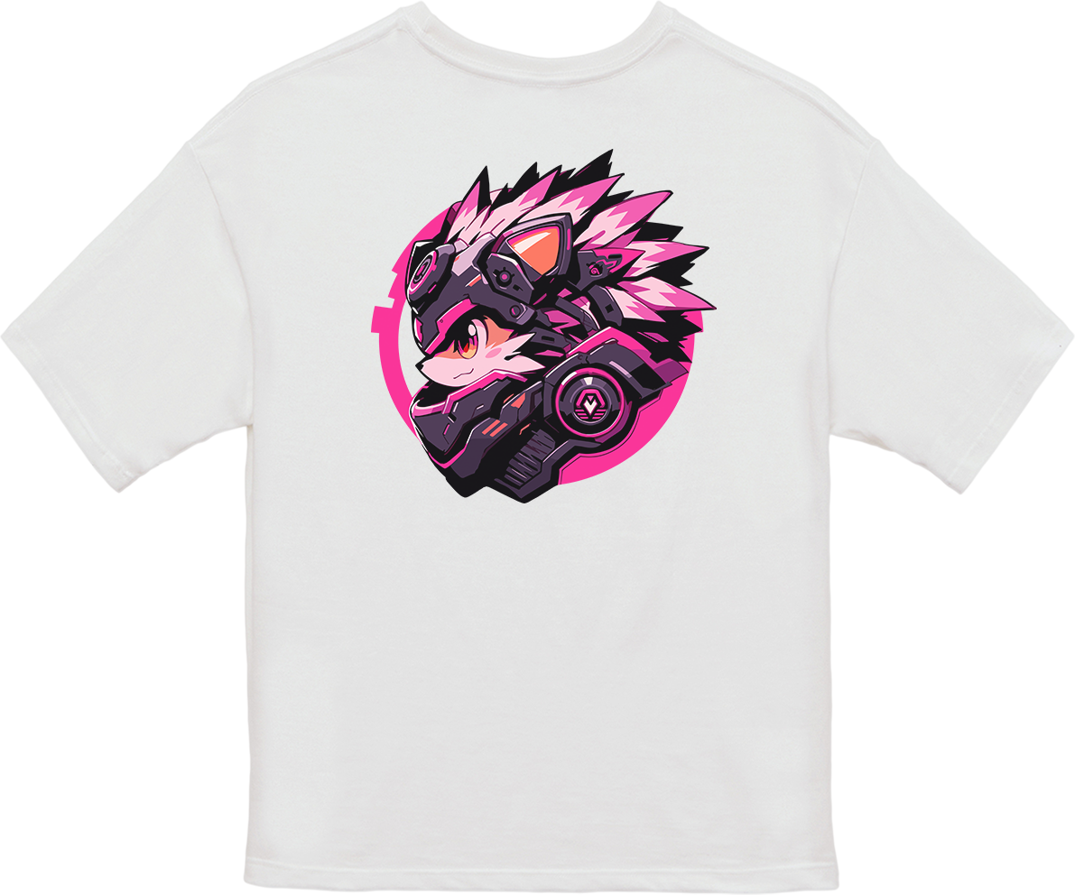 100%纯棉超大T恤 | Mascot-Hedgehog-001