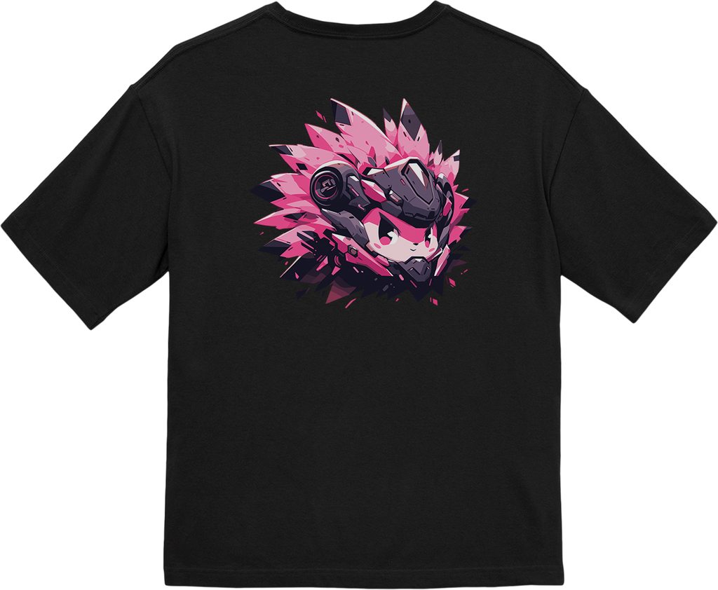 100%纯棉超大T恤 | Mascot-Hedgehog-002