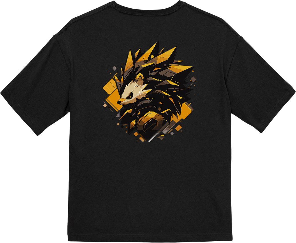 100%纯棉超大T恤 | Mascot-Hedgehog-003