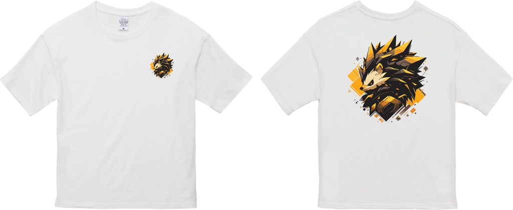 100%纯棉超大T恤 | Mascot-Hedgehog-003