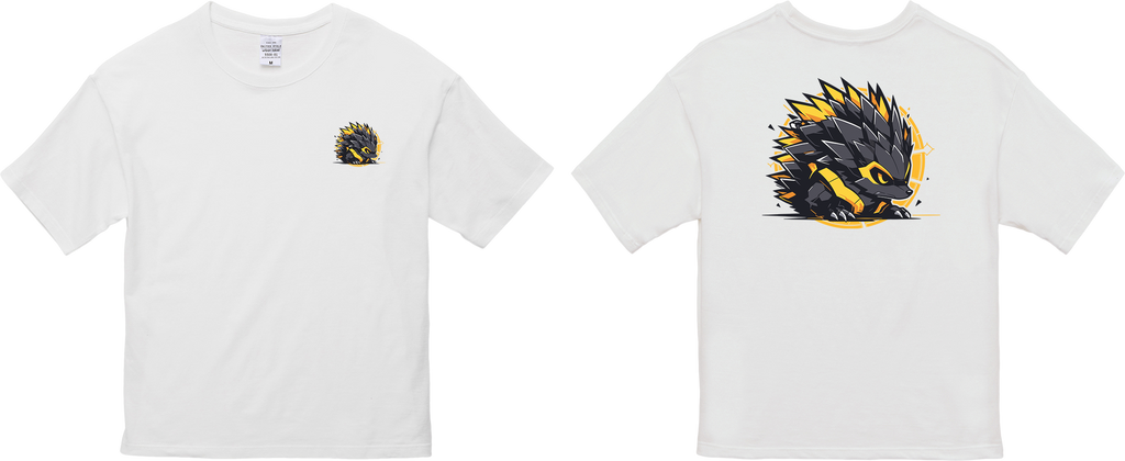 100%纯棉超大T恤 | Mascot-Hedgehog-004