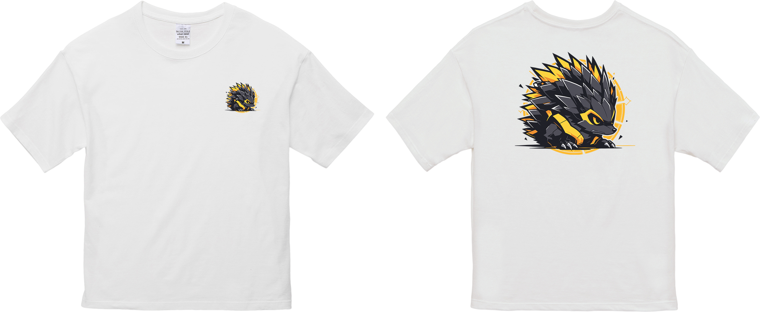 100%纯棉超大T恤 | Mascot-Hedgehog-004