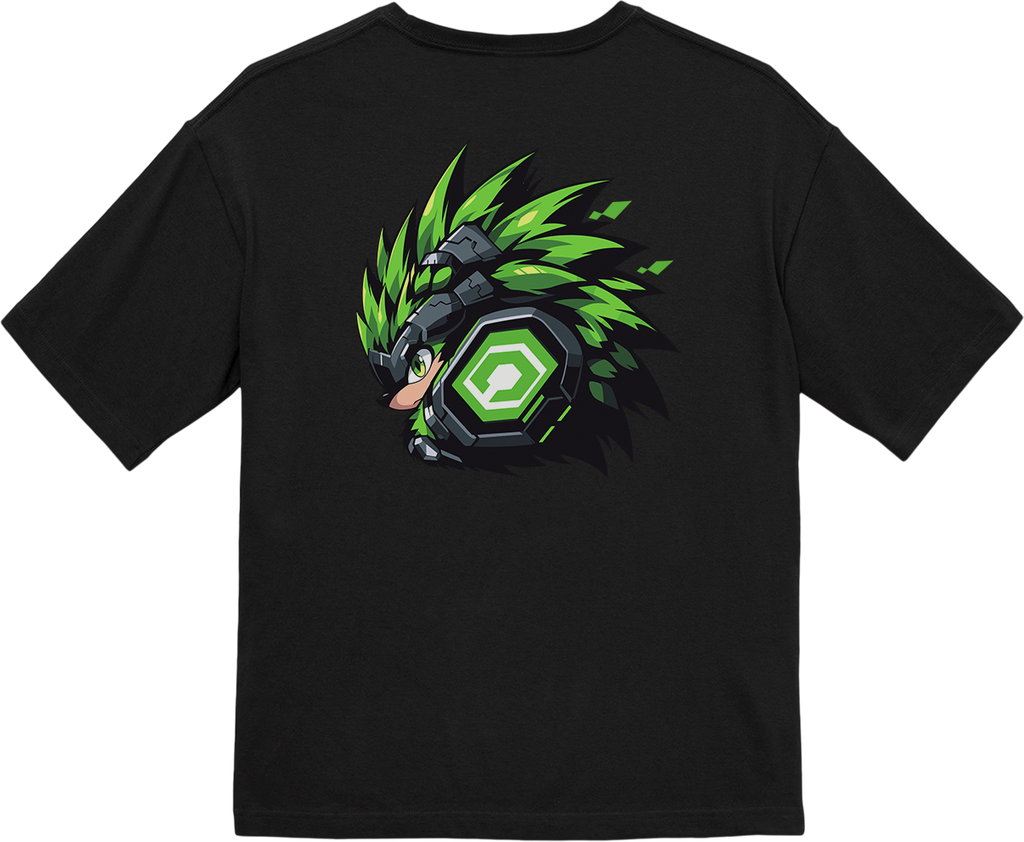 100%纯棉超大T恤 | Mascot-Hedgehog-005