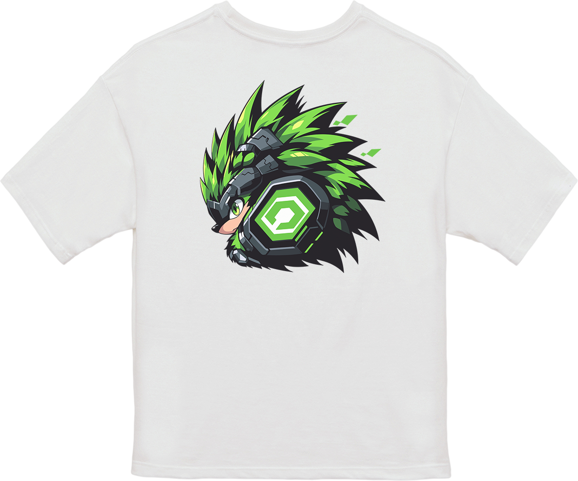 100%纯棉超大T恤 | Mascot-Hedgehog-005