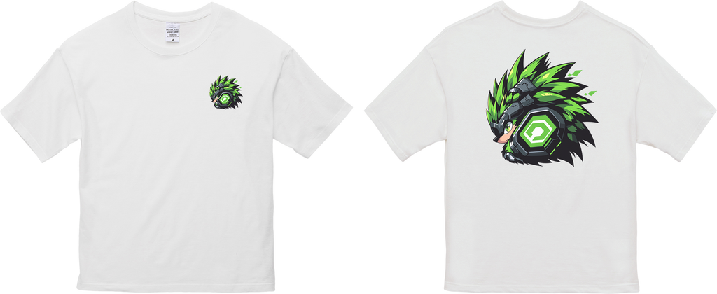100%纯棉超大T恤 | Mascot-Hedgehog-005