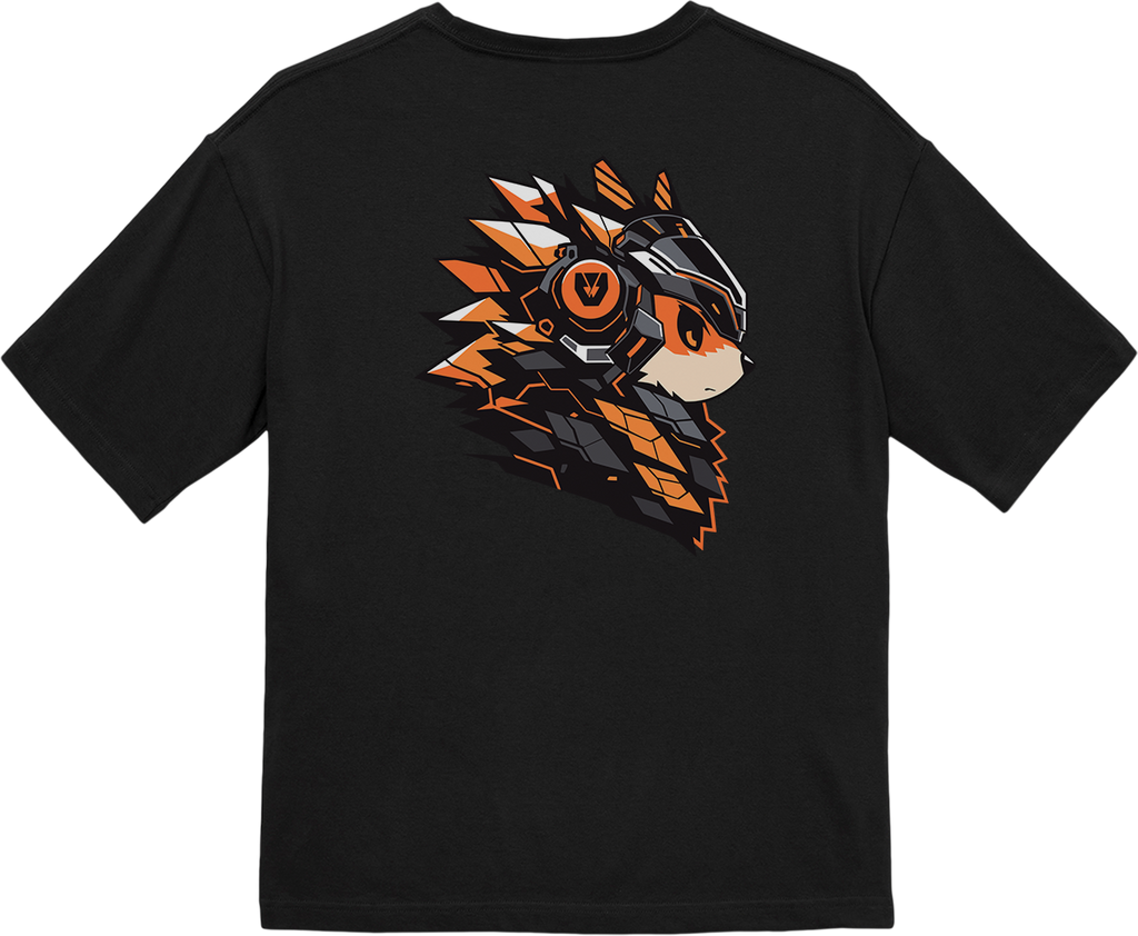 100%纯棉超大T恤 | Mascot-Hedgehog-007