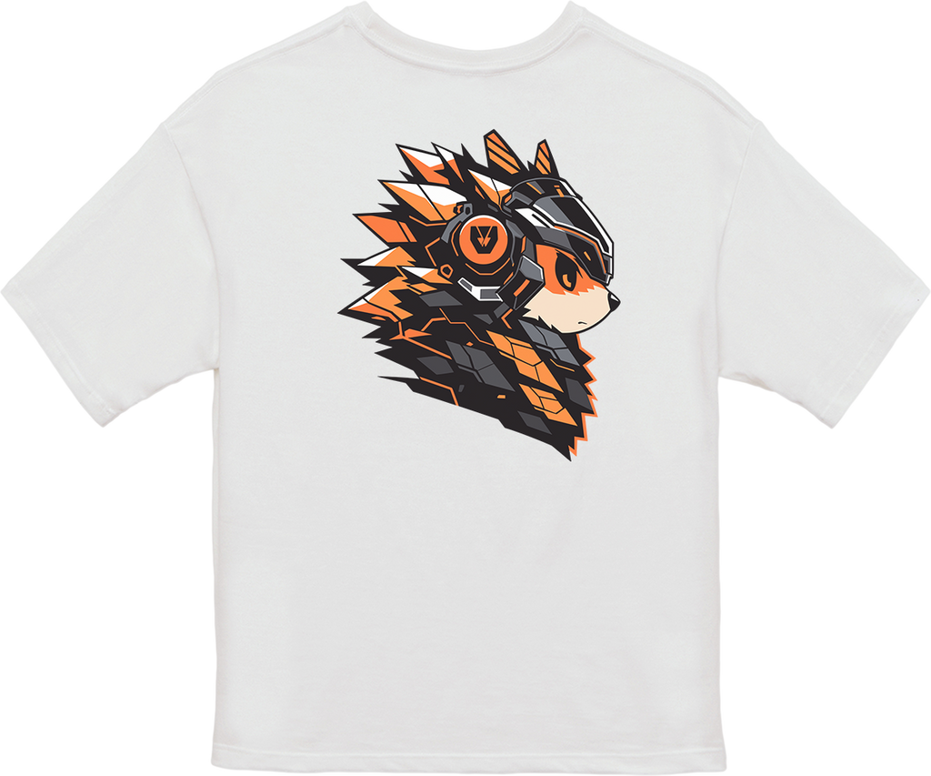 100%纯棉超大T恤 | Mascot-Hedgehog-007