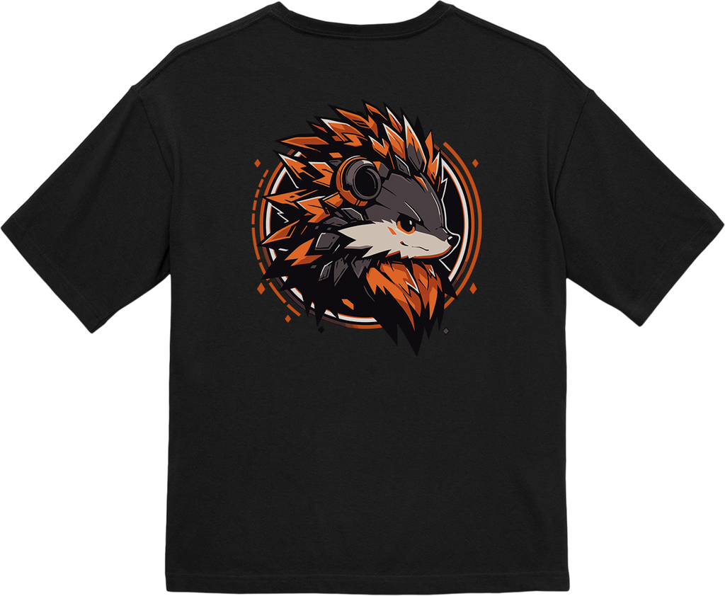 100%纯棉超大T恤 | Mascot-Hedgehog-008