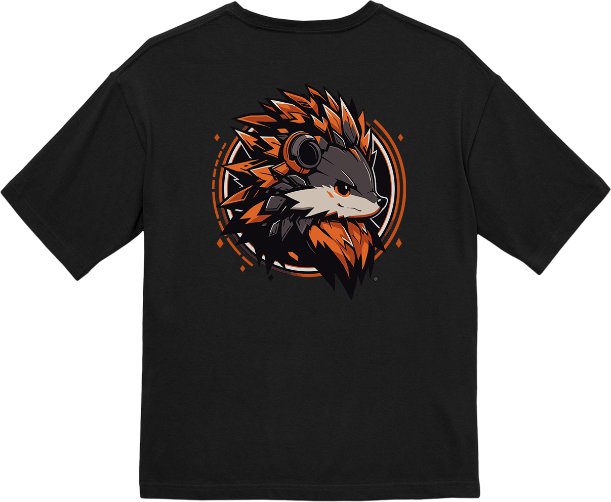 100%纯棉超大T恤 | Mascot-Hedgehog-008