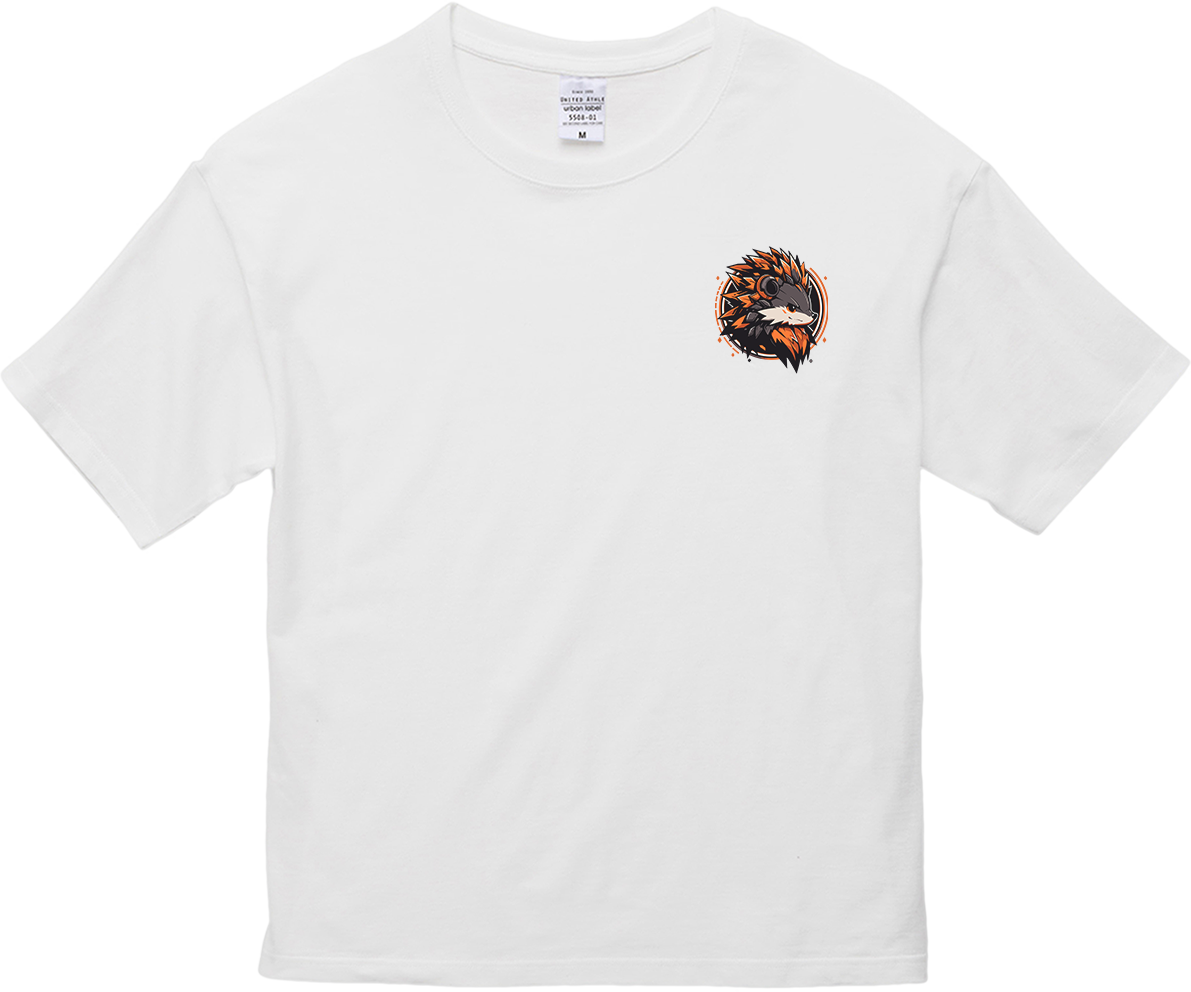 100%纯棉超大T恤 | Mascot-Hedgehog-008