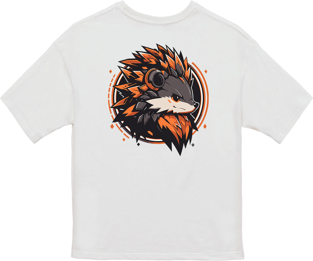 100%纯棉超大T恤 | Mascot-Hedgehog-008