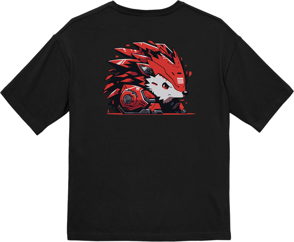 100%纯棉超大T恤 | Mascot-Hedgehog-010
