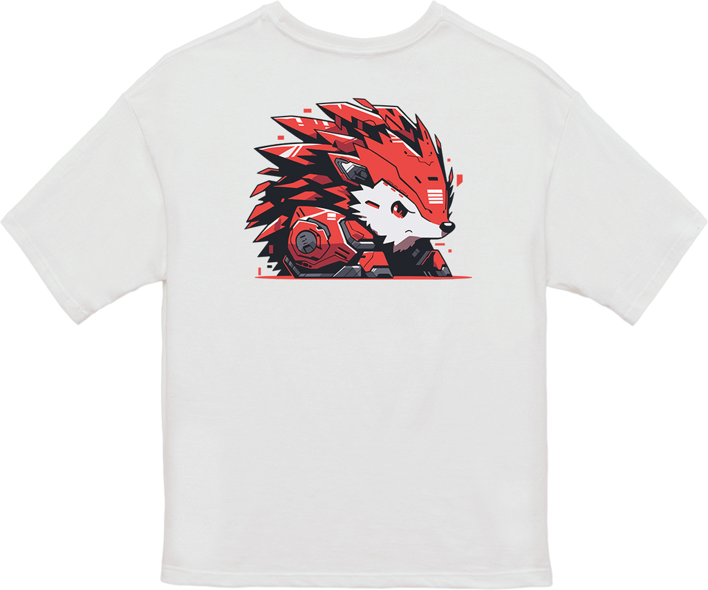 100%纯棉超大T恤 | Mascot-Hedgehog-010
