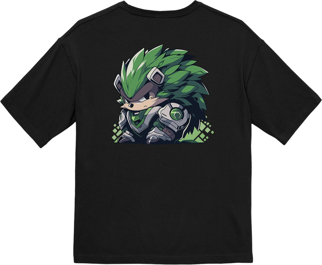 100%纯棉超大T恤 | Mascot-Hedgehog-011