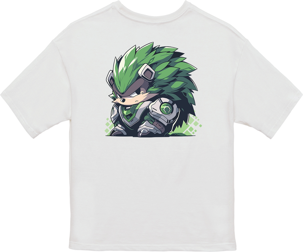 100%纯棉超大T恤 | Mascot-Hedgehog-011