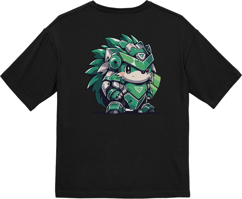 100%纯棉超大T恤 | Mascot-Hedgehog-012