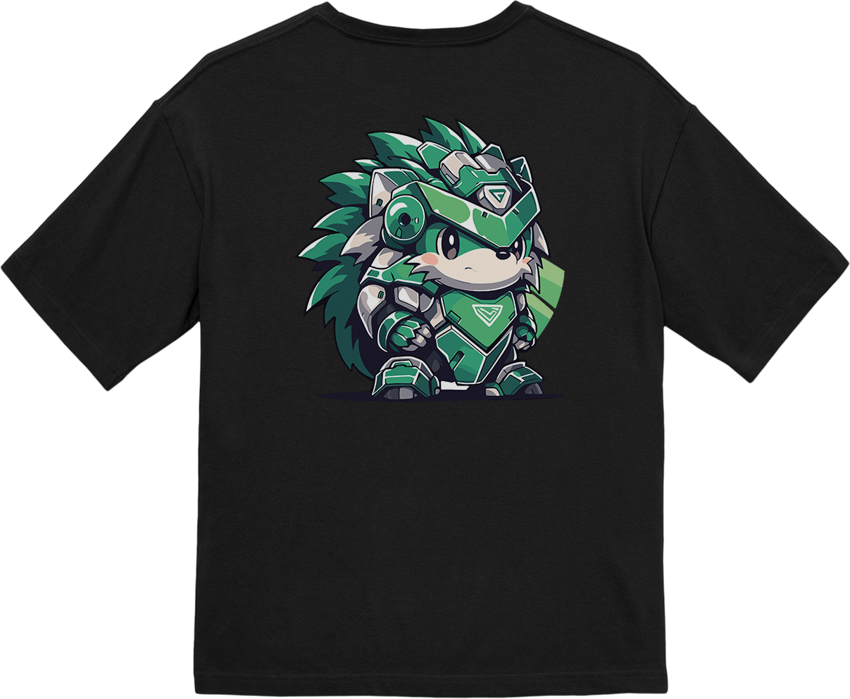 100%纯棉超大T恤 | Mascot-Hedgehog-012