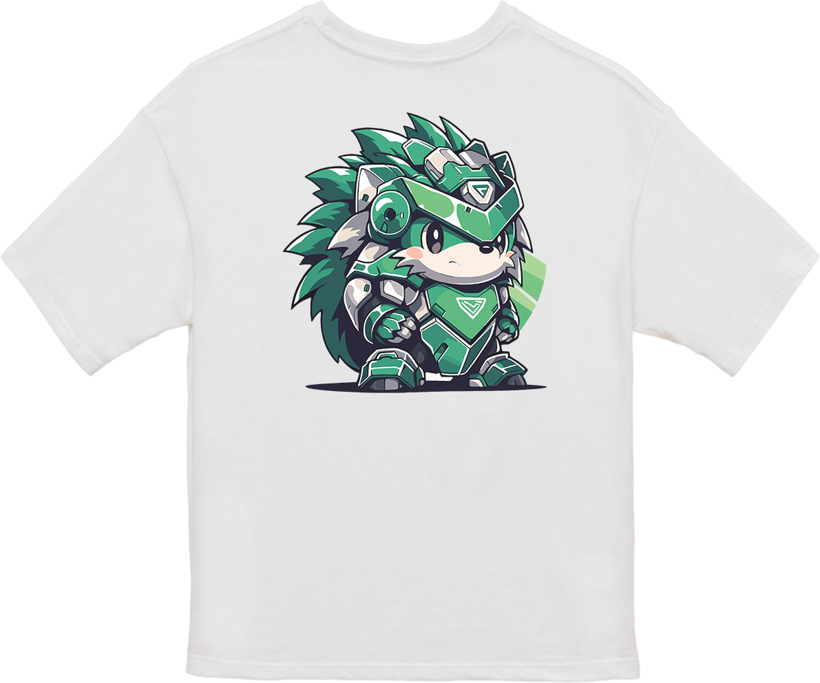 100%纯棉超大T恤 | Mascot-Hedgehog-012