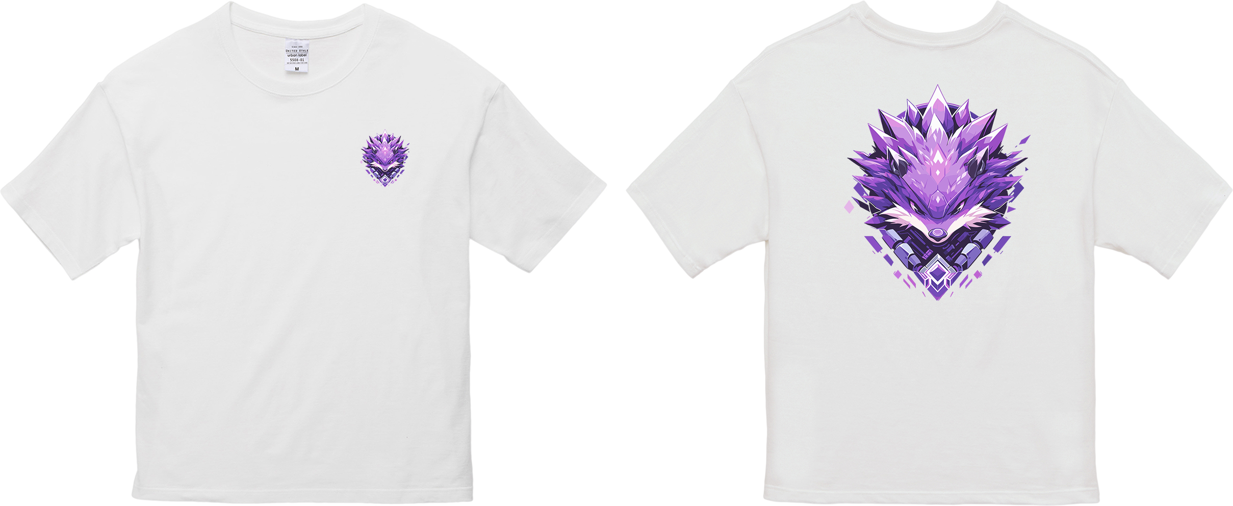 100%纯棉超大T恤 | Mascot-Hedgehog-015
