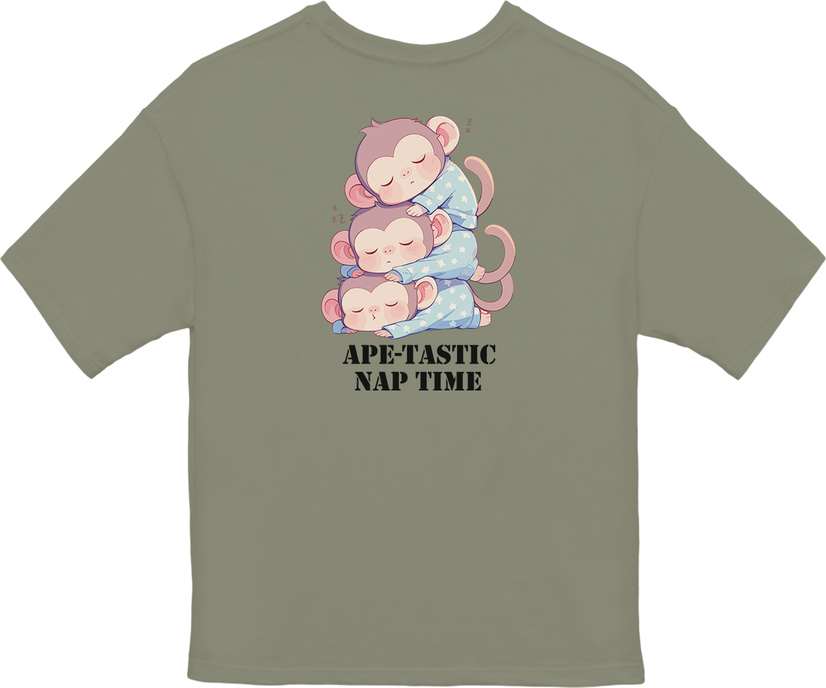 100% 纯棉超大T恤 | Kawaii-Ape-003