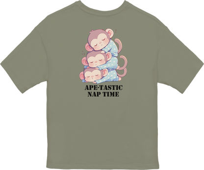 100% Cotton Oversized Tee | Kawaii-Ape-003