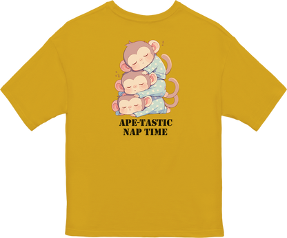 100% Cotton Oversized Tee | Kawaii-Ape-003