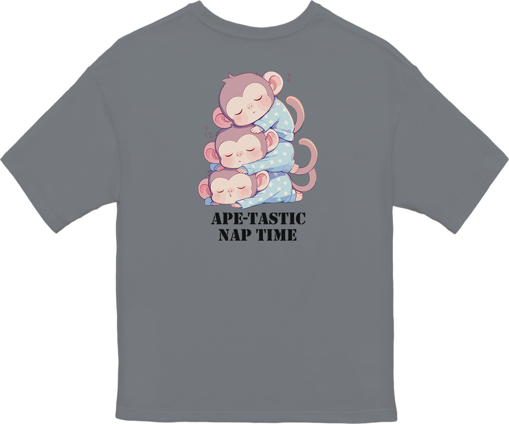 100% 纯棉超大T恤 | Kawaii-Ape-003