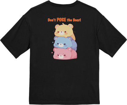 100% Cotton Oversized Tee | Kawaii-Bear-001