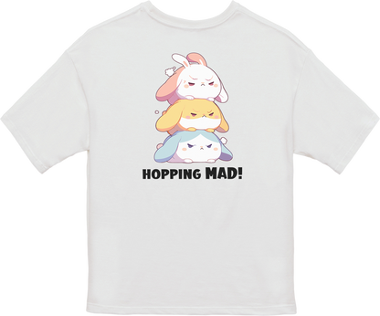 100% Cotton Oversized Tee | Kawaii-Bunny-001