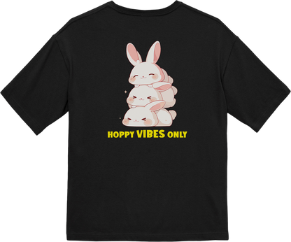 100% Cotton Oversized Tee | Kawaii-Bunny-002