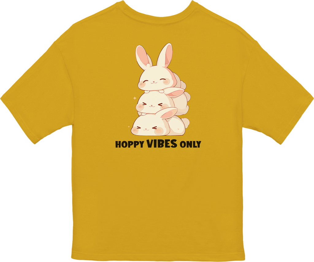 100%纯棉超大T恤 | Kawaii-Bunny-002