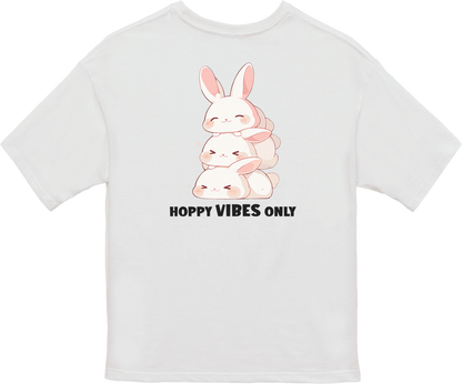 100% Cotton Oversized Tee | Kawaii-Bunny-002