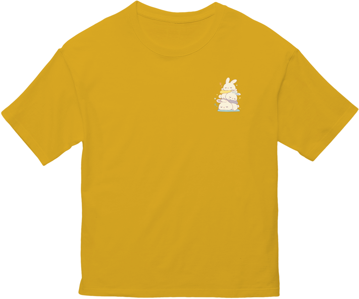 100%纯棉超大T恤 | Kawaii-Bunny-003