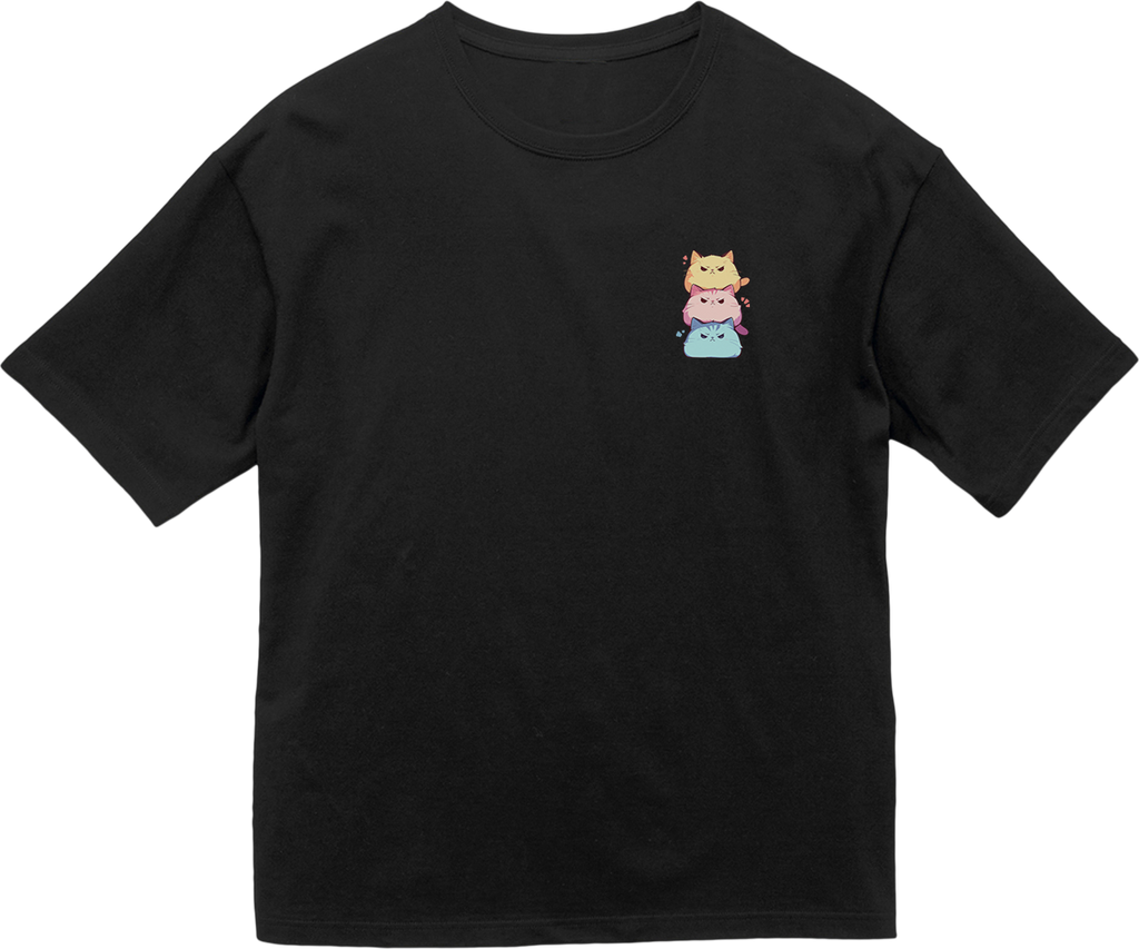 100%纯棉超大T恤 | Kawaii-Cat-001