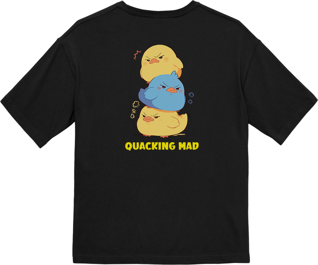 100%纯棉超大T恤 | Kawaii-Duck-001