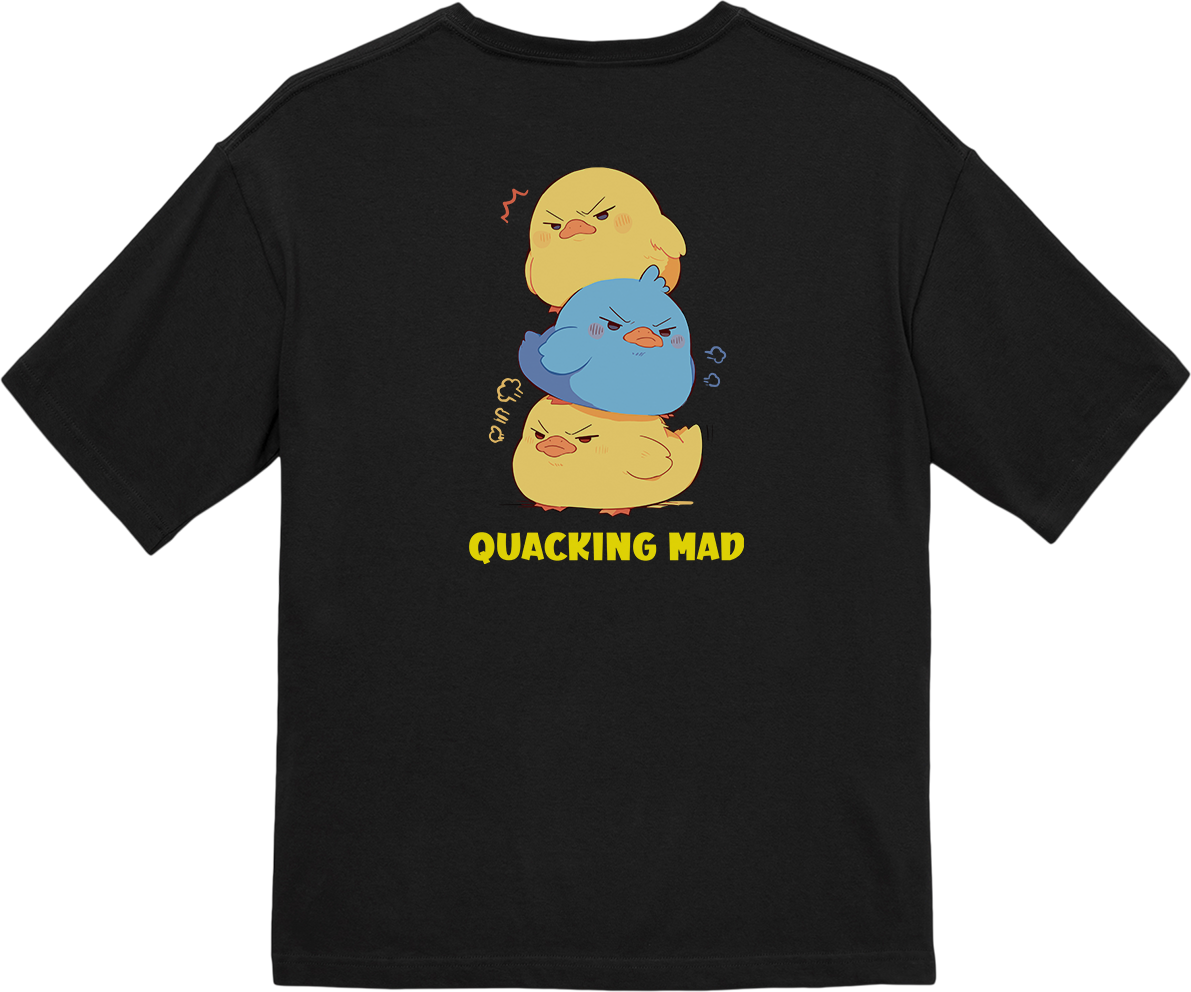 100%纯棉超大T恤 | Kawaii-Duck-001
