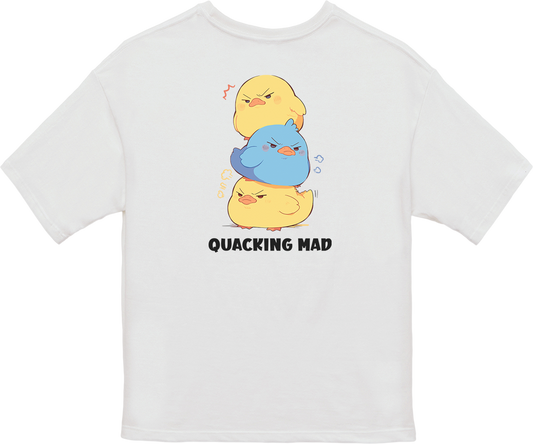 100% Cotton Oversized Tee | Kawaii-Duck-001