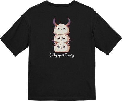 100% Cotton Oversized Tee | Kawaii-Goat-001