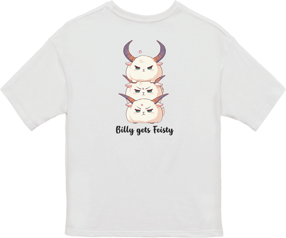 100% Cotton Oversized Tee | Kawaii-Goat-001