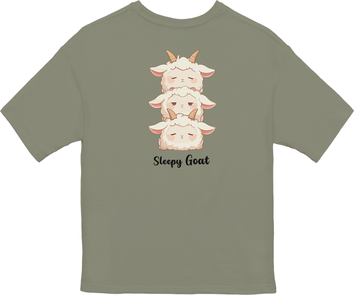 100%纯棉超大T恤 | Kawaii-Goat-003