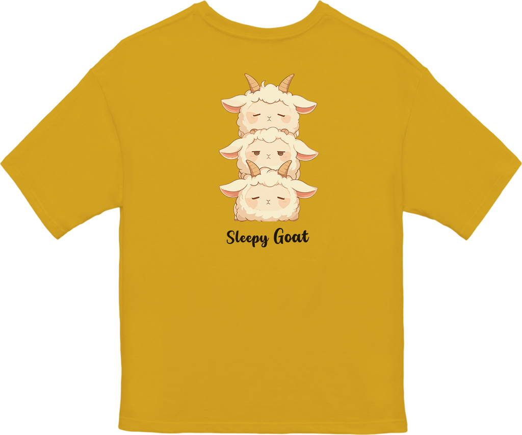 100%纯棉超大T恤 | Kawaii-Goat-003