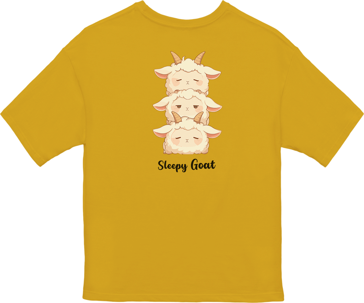 100%纯棉超大T恤 | Kawaii-Goat-003